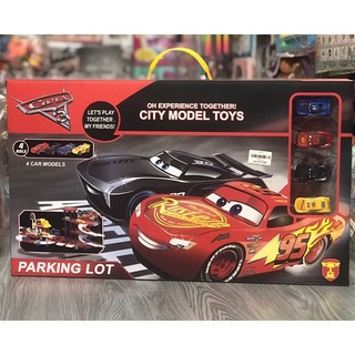 Hộp đồ chơi đường đua xe MC Queen cao cấp dành cho bé crash car 553-325 553-325
