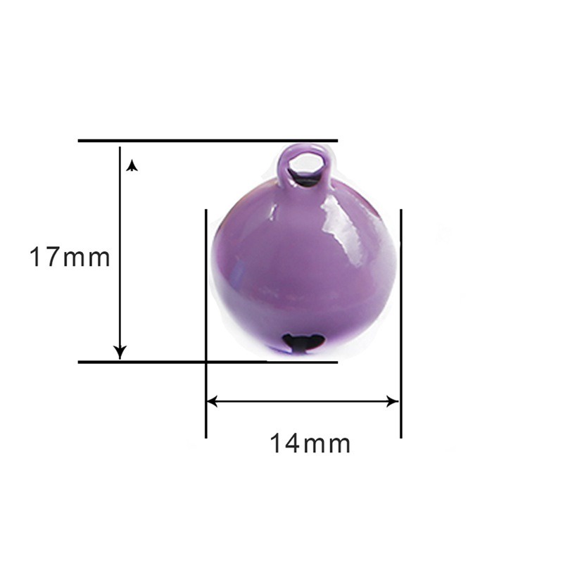 Chuông Kim Loại 14mm Treo Cổ Chó Mèo