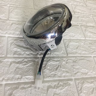 Đèn pha xe Cub đời mới bóng tròn siêu sáng - S922