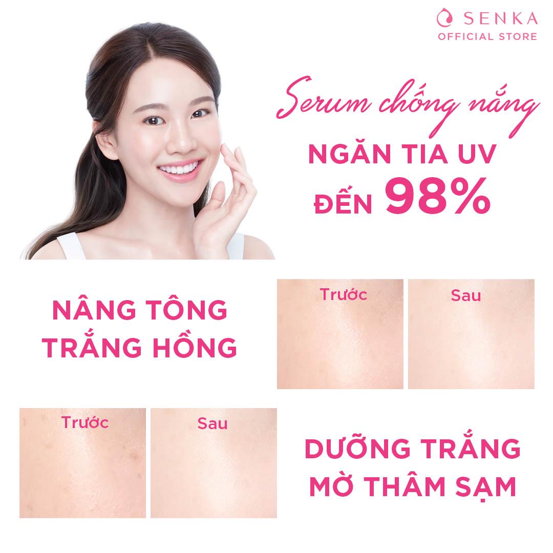 Chống nắng serum 3 trong 1 Senka White Beauty CC 40g