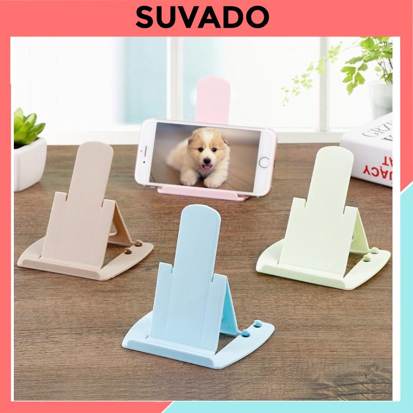 Giá Đỡ, Kệ Đỡ Điện Thoại, nhiều nấc tiện dụng, giá đỡ kiện thoại , kệ xem phim mini 2 nấc điều chỉnh SUVADO
