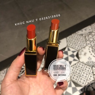 [SẴN ]SON TOMFORD SATIN MATTE MÀU 24 , 27 HOT TREND