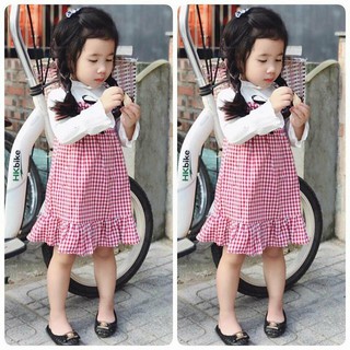 Combo 3 mẫu đầm thu đông bé gái