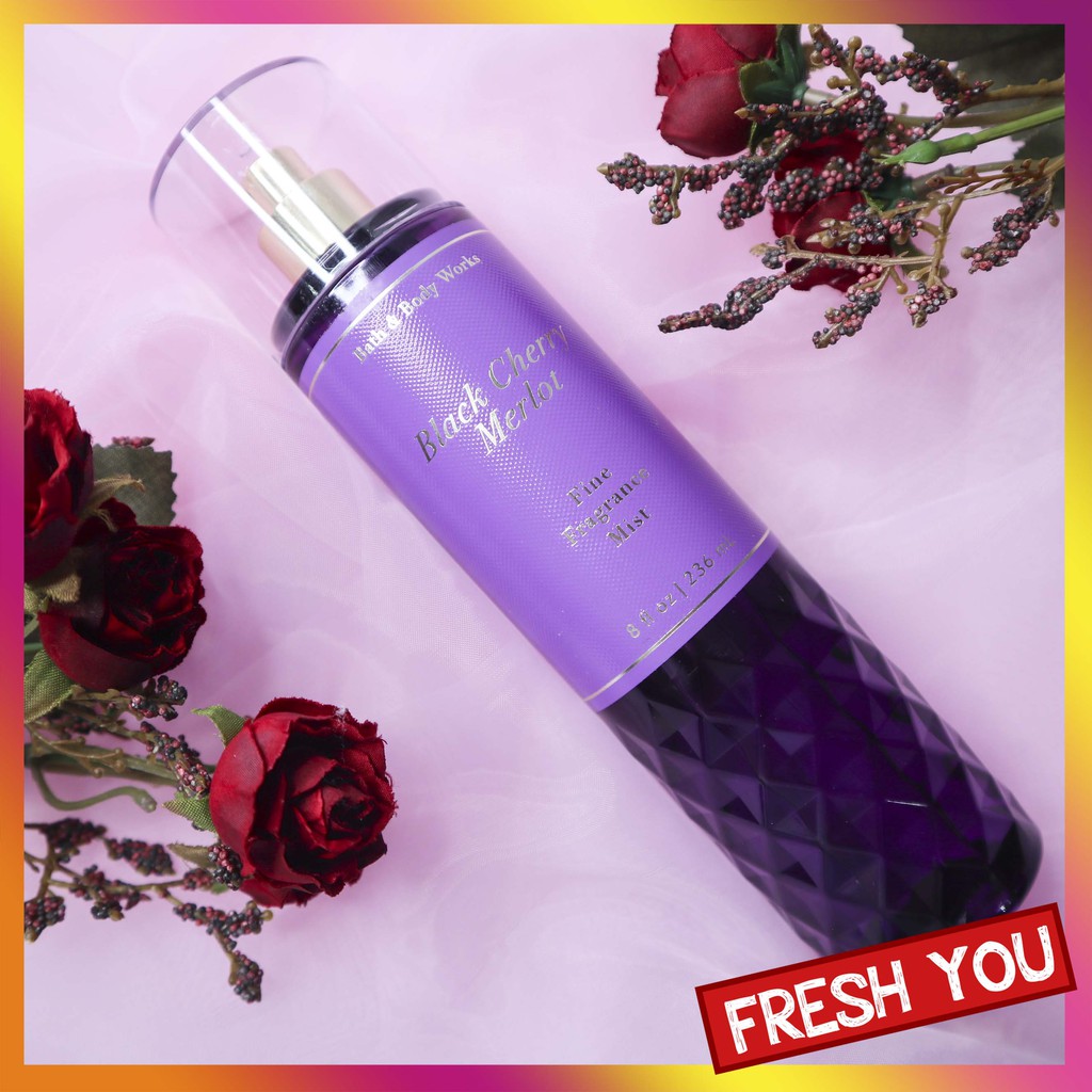 Xịt thơm toàn thân Bath & Body Works Black Cherry Merlot | BigBuy360 - bigbuy360.vn