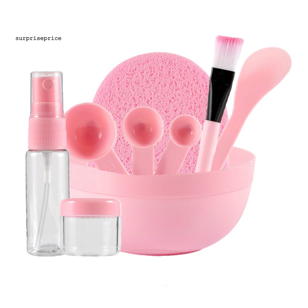 Bộ dụng cụ đắp mặt nạ 9 món dùng làm đẹp tại nhà