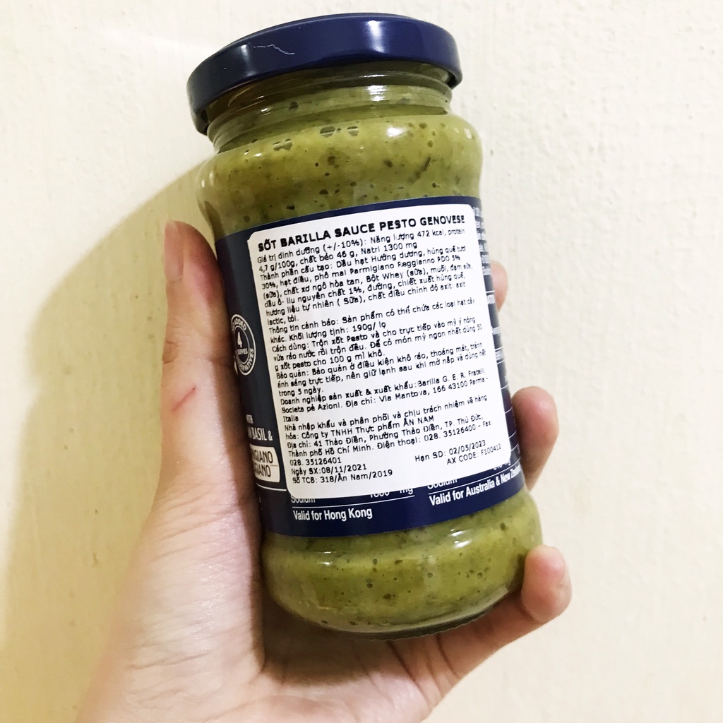 Sốt Barilla Pesto Genovese 190g