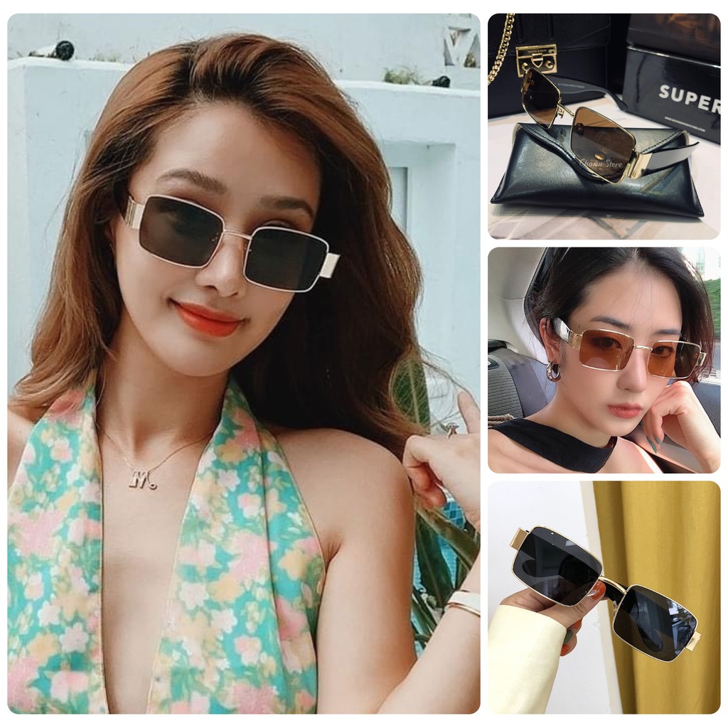 ❌CAO CẤP❌MẮT KÍNH MÁT NAM NỮ GW04 BALEN KÍNH RÂM HÀN QUỐC GỌNG VUÔNG KIM LOẠI CAO CẤP CHỐNG UV400 THỜI TRANG  HOT TREND | BigBuy360 - bigbuy360.vn