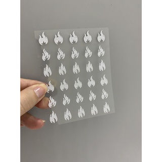 Sticker Lửa trang trí móng-trangtrínail