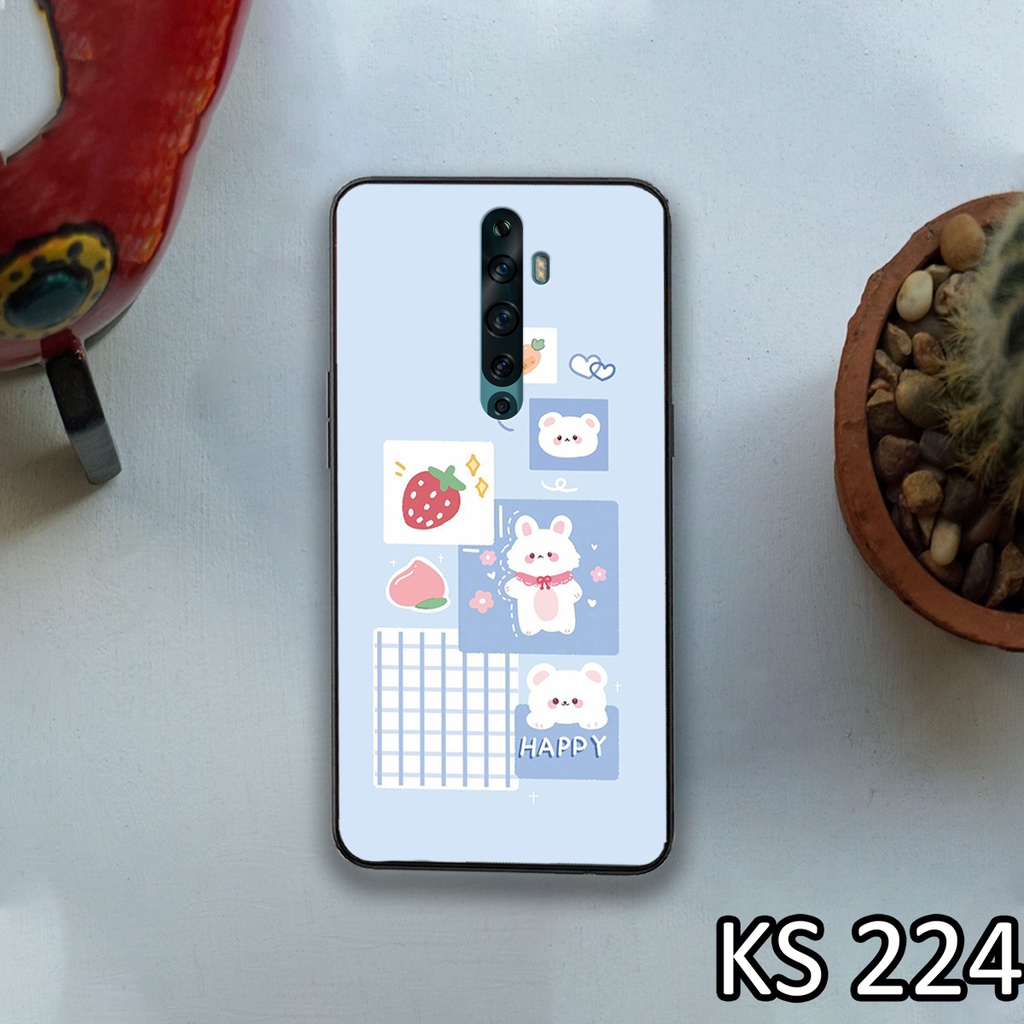 Ốp lưng Oppo Reno - Oppo Reno Z - Ốp in hình thỏ con dễ thương
