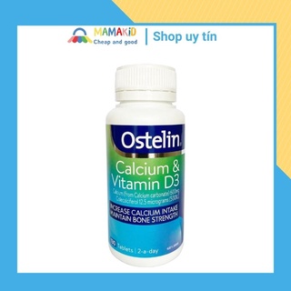 Viên uống bổ sung VITAMIN D & CALCIUM, Ostelin, 130viên