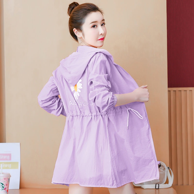 Áo Khoác Chống Nắng Và Tia Uv Dáng Rộng Thời Trang Mùa Hè Hàn Quốc Mới 2021 Dành Cho Bạn Nữ