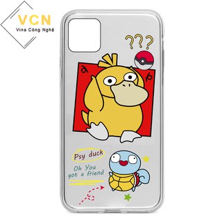 Ốp lưng Realme 3/Realme 5/Realme C11/... silicone dẻo in hình Thú mỏ vịt vàng