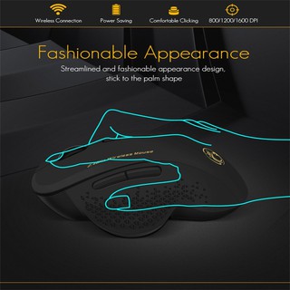 IMICE G6 Laptop PC Wireless Third Gear Adjustable USB Receiver Mouse Game Mice