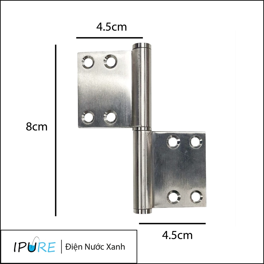 Bản Lề Cửa Nhựa Chất Liệu INOX/ SẮT - DNX IPURE