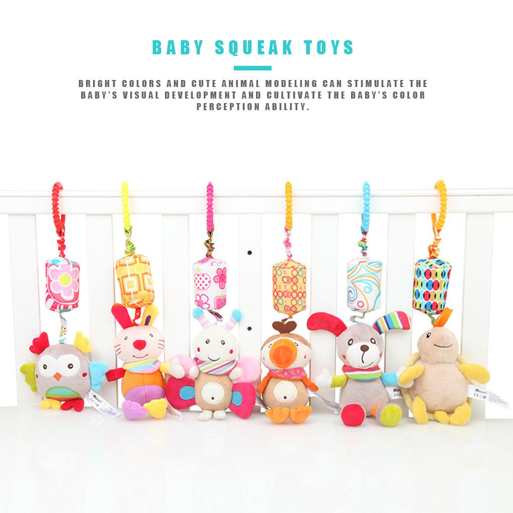 Đồ Chơi Treo Xe Đẩy Em Bé Hình Hoạt Hình Đáng Yêu