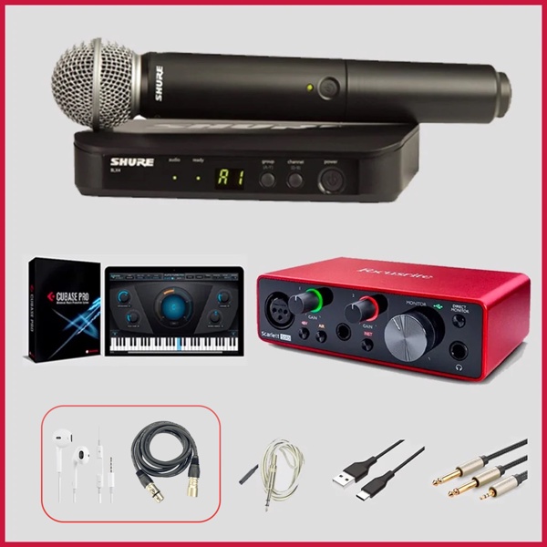 Sound card thu âm Focusrite Scarlett Solo 3rd  - Sound card thu âm