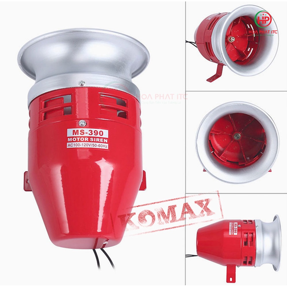 Còi hú Motor MS-390 công suất lớn
