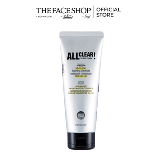 Sữa Rửa Mặt TheFaceShop All Clear All-in-one Foaming Cleanser 150ml
