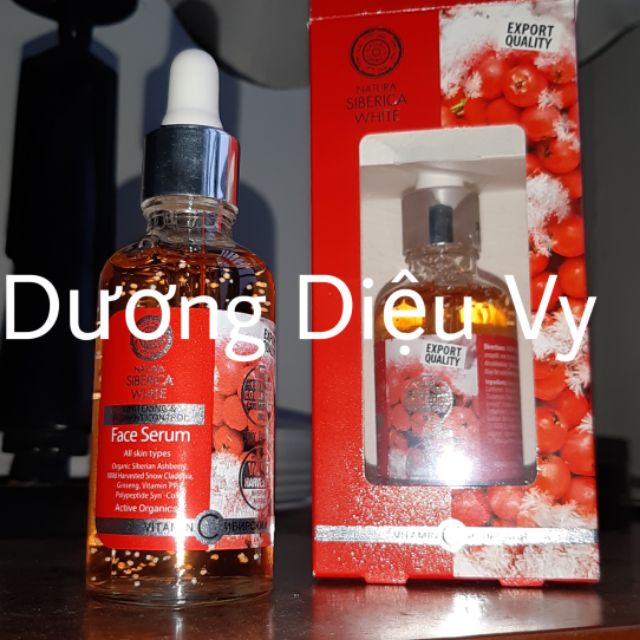 Serum dưỡng trắng Natura Siberica White