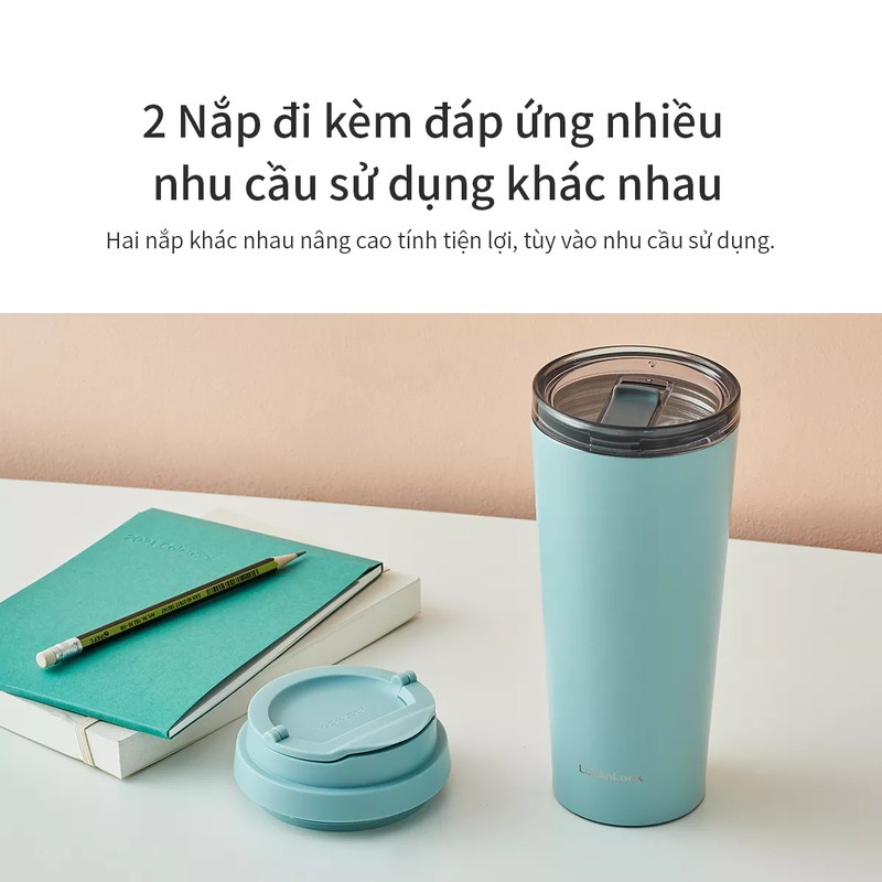 Bình giữ nhiệt Lock&amp;Lock New Clip Tumbler 540ml LHC4279 p3hstore