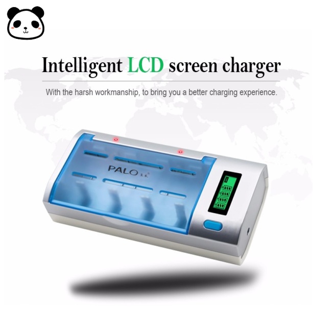 Rechargeable LCD Display Smart Screen Battery Charger for Ni-MH NI-CD AA/AAA/SC/C/D/9V Size