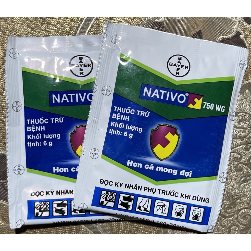 SET 2 GÓI Trừ nấm bệnh cho cây trồng - Nativo gói 6 gram