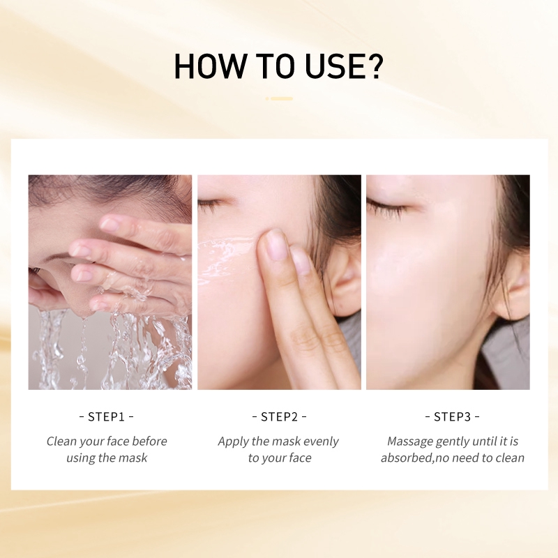 Mặt Nạ Ngủ LAIKOU Ốc Sên Chống Lão Hóa Dưỡng Ẩm Làm Sáng Da Kiểm Soát Dầu 3g