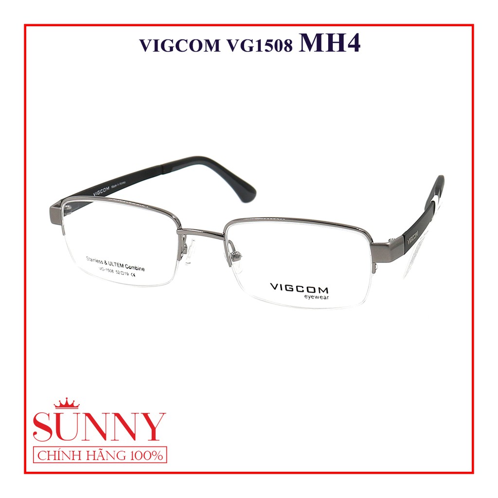 Gọng kính Vigcom VG1508 nhiều màu, thiết kế dễ đeo bảo vệ mắt