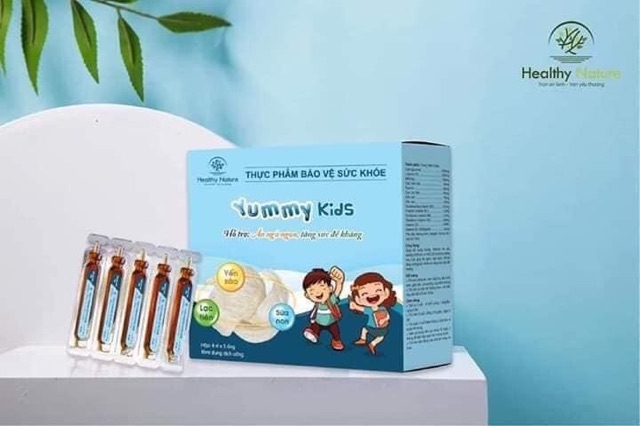 Yến sào yummy kid cho bé ăn ngon ngủ ngon