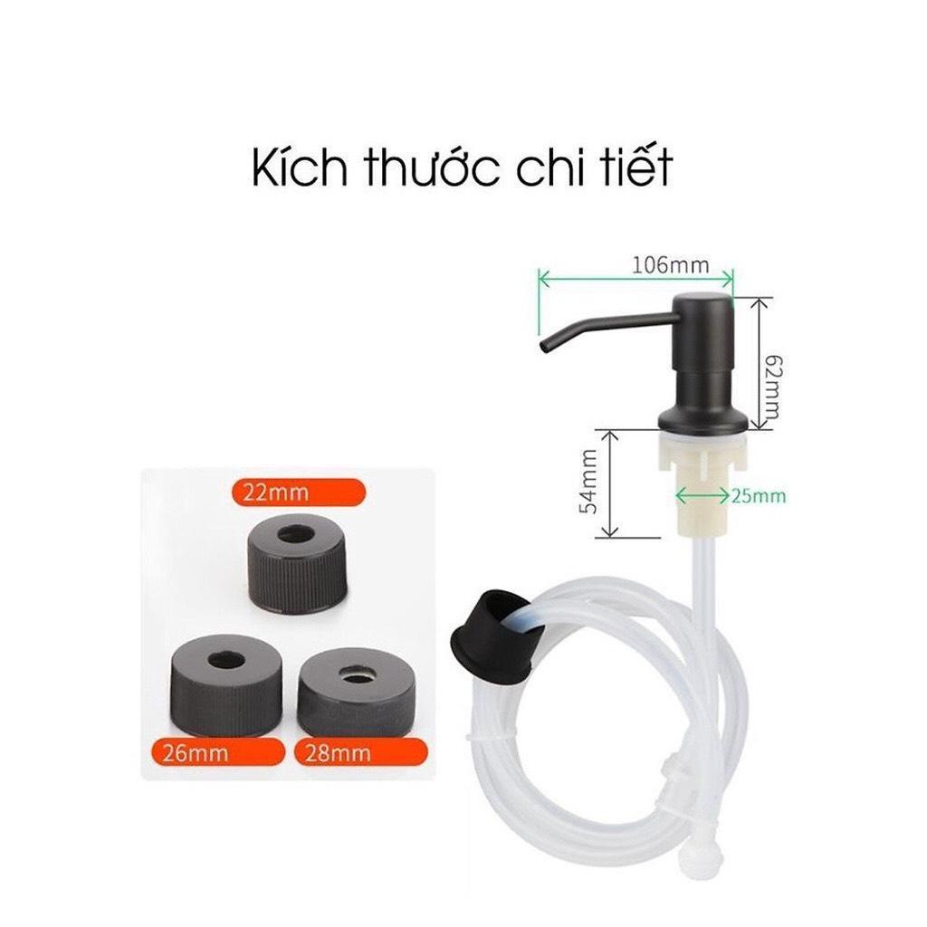 Vòi hút nước rửa bát, bộ vòi bơm nước rửa bát inox cực tiện lợi