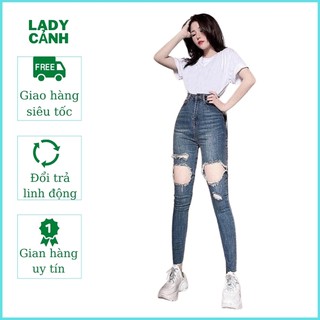 Quần jean nữ chất bò cao cấp cá tính trẻ trung năng động,MT 523
