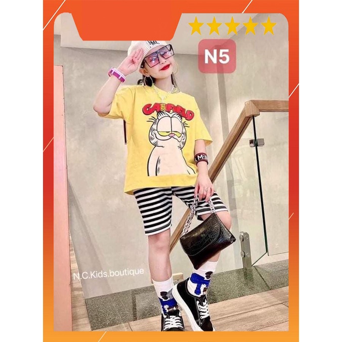 Bộ đồ mùa hè cho bé nữ 5 - 14 tuổi mã 1343