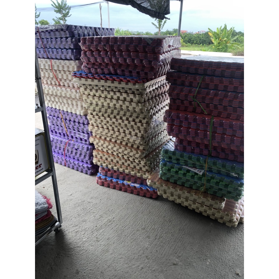 Set 6 Tấm Thảm Xốp Vân Gỗ Trải Sàn KT 60x60x1cm