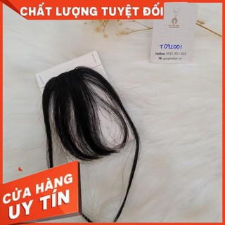 [Ảnh Thật Tự Chụp - FreeShip Xả Kho] ☀️ Tóc Mái Thưa/Mái Ngố Tóc Thật, Phụ Kiện Tóc, Tóc Giả Sợi Tơ Nhân Tạo ☀️