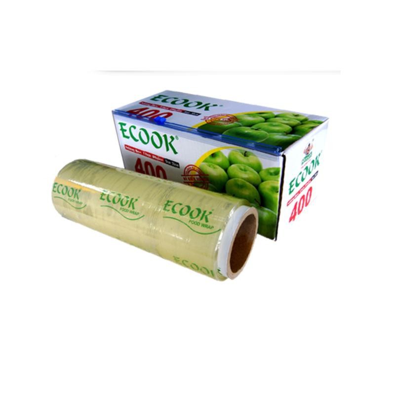 Màng bọc thực phẩm Ecook E400 ( hàng việt nam chất lượng cao ) 30cmx250m
