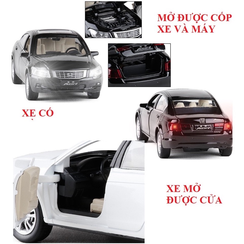 Xe mô hình ô tô Toyota bằng sắt đóng mở cửa