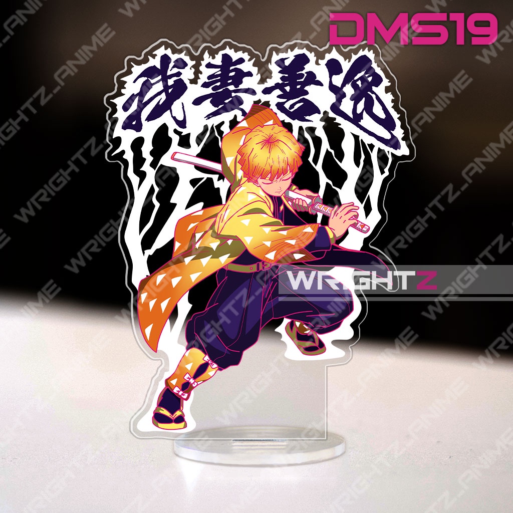 Mô hình Standee Wrightz bằng arcrylic Kimetsu no Yaiba Demon Slayer anime Thanh gươm diệt quỷ decor góc học tập làm việc