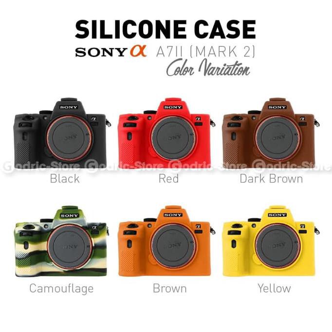 Silicone Ốp Điện Thoại Silicon Họa Tiết Mark 2 Cho Sony A7ii A7rii A7sii A7 Ii