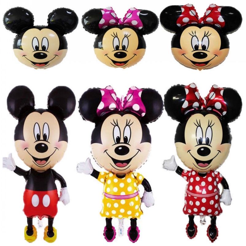 Bóng bay cỡ 110 * 68cm hình chuột Mickey dùng trang trí tiệc