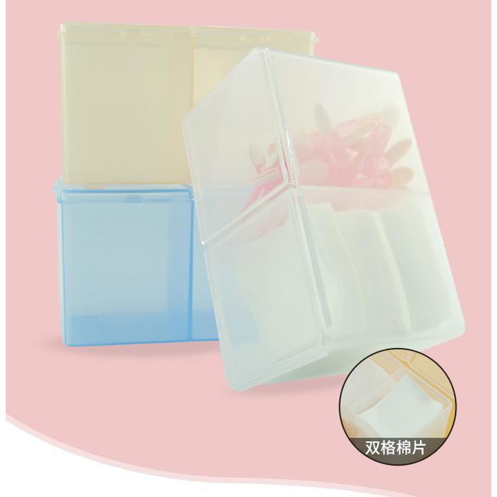 Hộp Đựng Giấy Lau Gel 2 Ngăn 858