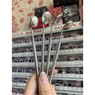 Gương soi chân mi tròn bằng thép