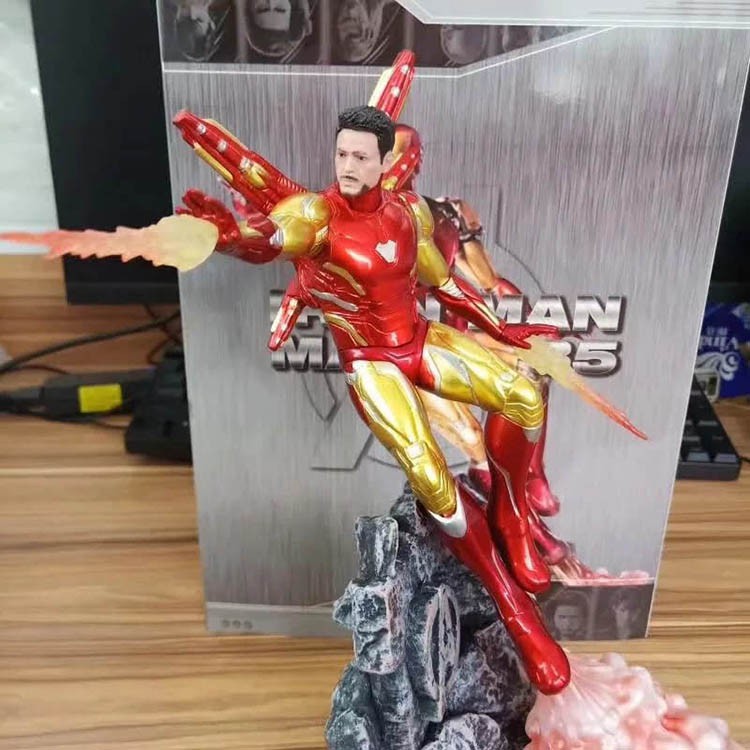 Mô hình tượng Iron man MK85, Rescue vợ tony stark endgame tỉ lệ 1/10