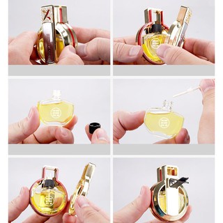 Nước Hoa Kẹp Cửa Gió Bushineco - Nước Hoa Ô Tô Thơm Mát, Khử Mùi Xe Hơi , Chống Say Xe Ô Tô