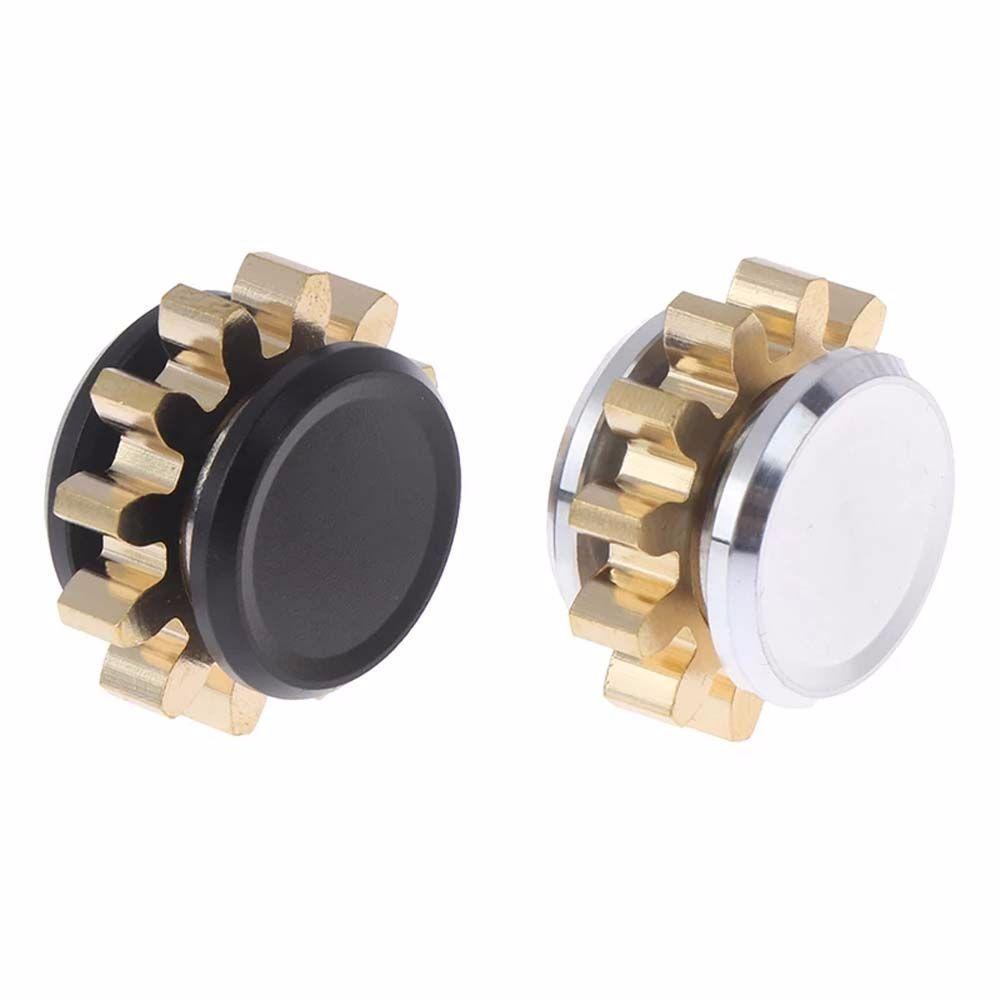 Con Quay Đồ Chơi Fidget Spinner BằNg Kim LoạI MàU Đen / BạC