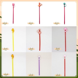 Nắp Đậy Ống Hút Silicon Hoạt Hình Đáng Yêu - Dễ Thương