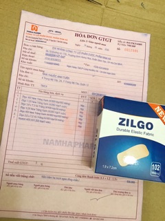 Băng cá nhân zilgo 102 miếng