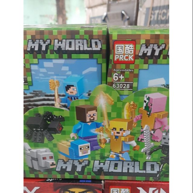 Bộ lắp ráp lego My world