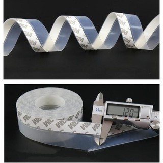Ron dán cửa 3M chống ồn, chống bụi, nước và côn trùng size 25mm (10mét - màu trong) - Cao Cấp
