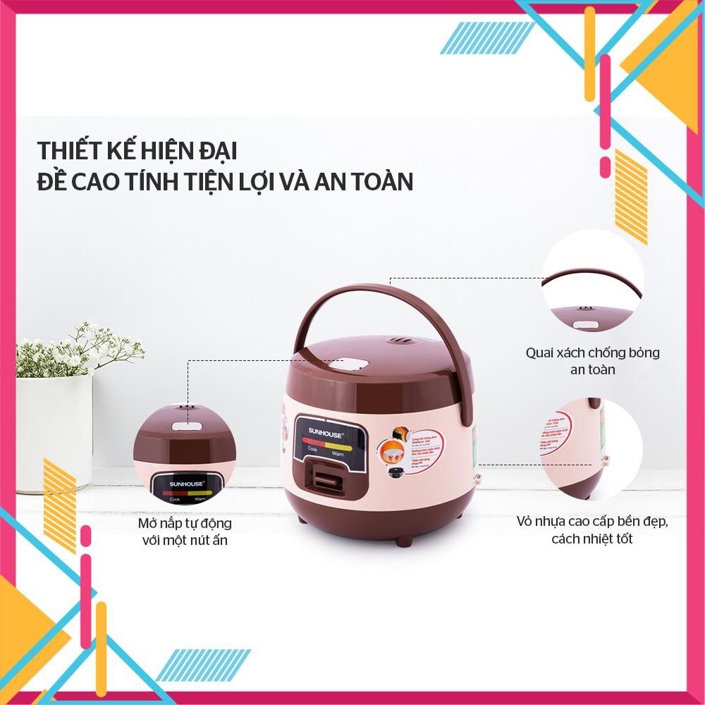 Nồi cơm điện 1L SUNHOUSE SHD8208 | BigBuy360 - bigbuy360.vn