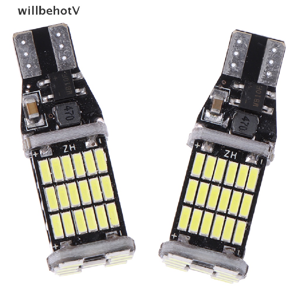 Bộ 2 Đèn LED Canbus T16 T15 921 W16W Chuyên Dụng Cho Xe Hơi